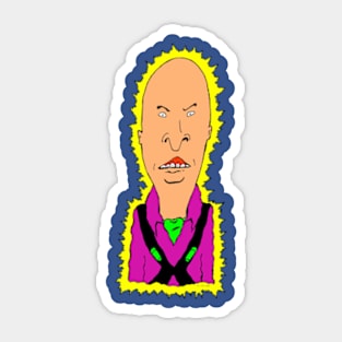 Lex Butthead Sticker